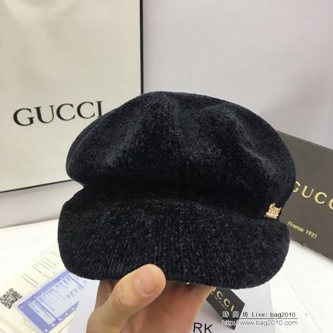 GUCCI古馳 超級火爆新款 燈芯絨貝雷帽 LLWJ6640